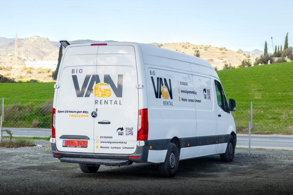 Van Rental Cyprus | Self Drive Van Rental Cyprus | Big Van Rental