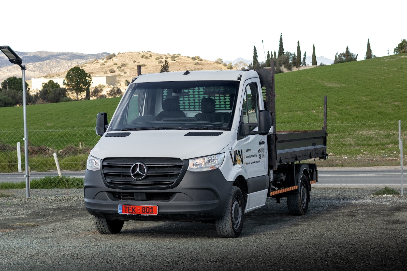 Mercedes Benz Tipper Van