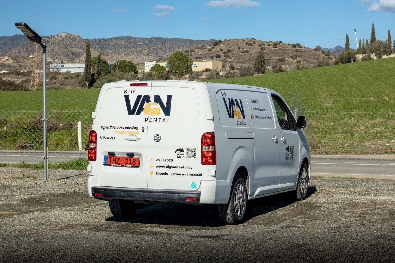 Van Rental Cyprus | Self Drive Van Rental Cyprus | Big Van Rental