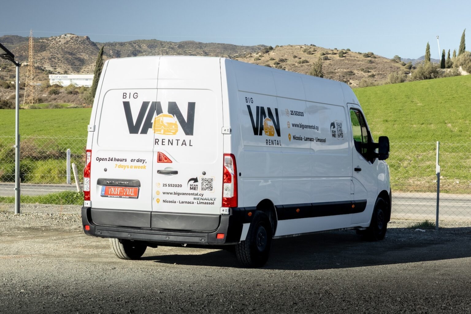 Van Rental Cyprus | Self Drive Van Rental Cyprus | Big Van Rental